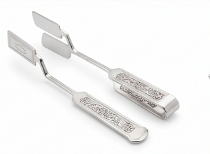 Elegant Silver Cake Serving Set Modern Style With Floral Engraving Perfect <b>For</b> Weddings Hotels Restaurants And Cake Cutting Use - Product Image 1