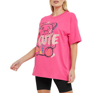 ออกแบบกราฟิกใหม่โลโก้ที่กําหนดเองฤดูใบไม้ผลิฤดูร้อนธรรมดา O คอ Loungewear เสื้อผ้าผู้หญิง 2 ชิ้นชุดกางเกงขาสั้น Biker กางเกงขาสั้นชุด - Product Image 2