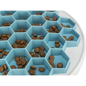 Bandeja de Comida para Mascotas, Color Gris Azulado, 30 cm, Comedero Lento - Product Image 3