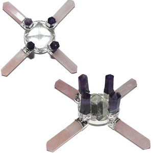 ขายส่งบำบัด Labadorite เทวดาจักระเครื่องกำเนิดไฟฟ้า - Product Image 2