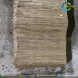 Tapete de junco enrollable de 45 cm de ancho, material ecológico para protección de troncos de árboles y cubierta de macetas, tapete de fibra natural. - Product Image 6