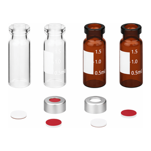 Flacons autosampler à sertir de 2 ml et 11 mm avec bouchon ouvert pour la chromatographie - Product Image 1