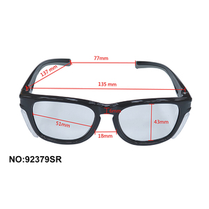 Lentes de Policarbonato ANSI Z87.1 – Alto Impacto, Protecciones Laterales y TPR Bi-inyectado - Product Image 1