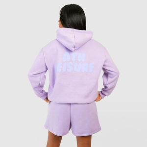 Ensemble deux pièces décontracté d'été pour femme, taille haute, léger, respirant, en coton, avec poches, confortable, pour la plage et les voyages, uni, dentelle, fermeture éclair - Product Image 2