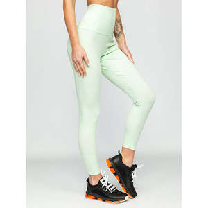 Service OEM – Leggings de fitness en spandex pour femmes, taille haute et basse, avec logo personnalisé, vêtements de sport de haute qualité à vendre - Product Image 2