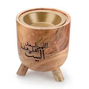 Compre un Porta Incienso Cuadrado de Resina Epoxi Hecho a Mano con Diseño Antiguo de Arte Moderno, Porta Incienso de Madera de Sándalo de Estilo Oriental - Product Image 5