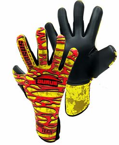 Nouveauté : Gants de gardien de but de football pour adultes, de haute qualité, conçus sur mesure, en cuir PU, imperméables, avec sangle de poignet réglable, pour l'extérieur - Product Image 6