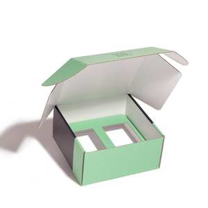 Cajas Rígidas Personalizadas con Relieve Vibrante, Color Rojo Café San Francisco, Papel Reciclado de Lujo Blanco y Resistente, Listas para Airbnb - Product Image 2