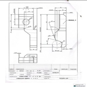 ชิ้นส่วนโลหะคุณภาพสูง OEM แบบกำหนดเองสำหรับงานกลึง CNC รุ่น 182654 - Product Image 3