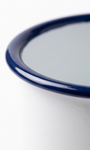 Solid White Iron <b>Enamel</b> <b>Mug</b> Classic Navy Blue Rim Metal Coffee Cup Wholesale Factory Direct Supply Partner Global Market Hub - Product Image 5
