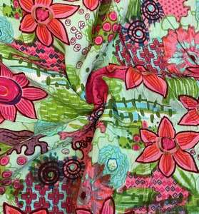 Tela de Algodón Estampada de Primera Calidad, Suave, Transpirable y Ligera para Confección de Kurtis, Trajes, Vestidos y Manualidades, Material Listo para Usar en Verano - Product Image 4