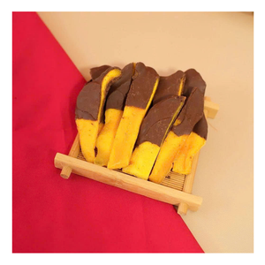 Mango Seco Bañado en Chocolate con Delicioso Sabor a Chocolate, Delicia Tropical Dulce, Mango Bañado en Chocolate - Product Image 1