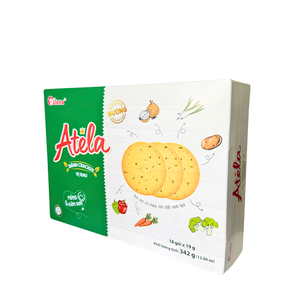 Craquelins croustillants aux légumes 150g Snack au four avec goût de légumes frais et savoureux - Product Image 2