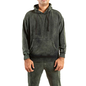 Survêtements unisexes imprimés de haute qualité 2026, effet délavé à l'acide et à la pierre, avec sweat à capuche et pantalon ample à taille élastique, pour les activités de plein air et les voyages - Product Image 4