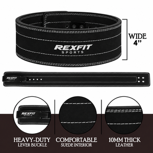 Cinturón de Levantamiento de Pesas con Logotipo Personalizado para Entrenamiento en Gimnasio, OEM, ODM, Marca Personalizada, Proveedor de Fábrica Mayorista para Compradores Globales - Product Image 2