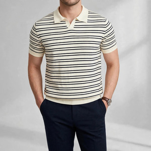 Factory Price Polyester Cotton Twill Casual Men's Golf for Shirts Custom Logo Embroidered Printed High Quality <b>Short</b> <b>Sleeve</b> - Product Image 1