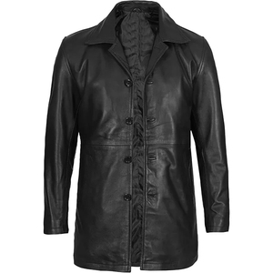 Best Price Custom <b>Men's</b> Winter Genuine Leather <b>Jacket</b> Breathable Windproof Made in Pakistan - Product Image 3