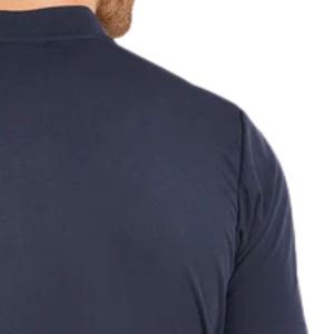 Polo Deportivo sin Cuello de Manga Corta, Transpirable, de Tela Elástica Ligera, para Golf y Tenis - Product Image 5