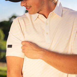 เสื้อโปโลผู้ชายแขนสั้นลำลองทรงเข้ารูปสีพื้น ผ้าไม่หด แห้งเร็ว เหมาะสำหรับกิจกรรมกลางแจ้ง รุ่นซัมเมอร์ใหม่ - Product Image 6