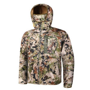 Veste pour homme en softshell personnalisée, imperméable, respirante, coupe-vent, pour la pêche et la chasse en plein air, été, 100% polyester - Product Image 2