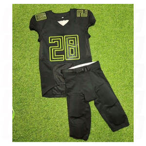 Uniforme de football américain réversible d'usine d'origine, impression personnalisée sur sergé, maillots de haute qualité pour adultes, couleur personnalisée - Product Image 1