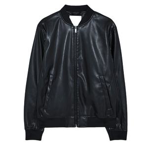 Chaqueta Bomber de cuero personalizada para hombre, chaqueta Bomber de satén de alta calidad al por mayor, chaquetas bomber de diseño básico personalizadas para hombre - Product Image 1