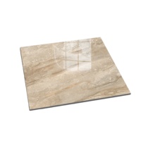 Carrelage en porcelaine de qualité supérieure résistant à l'usure SKYTOUCH, aspect marbre, brun moderne classique, 600x600 mm, 10 mm, carrelage d'intérieur, durable