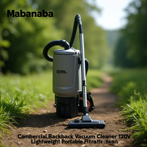 Aspirateur à dos commercial 120V léger et portable avec filtration - Product Image 3