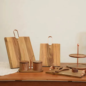 Planche à découper réversible en bambou, grande planche de cuisine pour la préparation des repas et le service, idéale pour les plateaux de charcuterie - Product Image 1