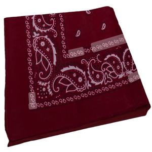 Bandana carré personnalisé de haute qualité avec logo imprimé, écharpe en coton doux pour l'extérieur, mode estivale, matériel en soie, meilleur produit de fabrication - Product Image 1