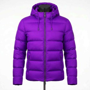 Chaqueta de Invierno Acolchada para Hombre, de Alta Calidad, Cuello Redondo, Logotipo Frontal, Transpirable, Ecológica, Tallas Personalizadas Disponibles, Nueva Colección en Oferta - Product Image 1