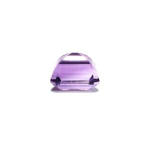 Loose 8.1 Carat Faceted Heart Cut Amethyst Gemstone for Fine Jewelry - Product Image 3