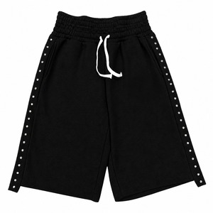 High Quality Men's Custom Black Summer Shorts Good Quality And Comforetable Low Price Oversize Shorts <b>For</b> Man - Product Image 5