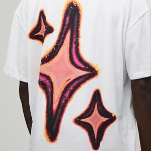 T-shirt personnalisé pour homme, imprimé sur mesure, OEM, motif graphique, streetwear, manches courtes, col rond, vêtement décontracté, haut tendance - Product Image 3
