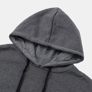 Sweat à capuche oversize de luxe pour homme, 100 % coton molletonné épais, avec poches latérales, style streetwear vierge de haute qualité - Product Image 2