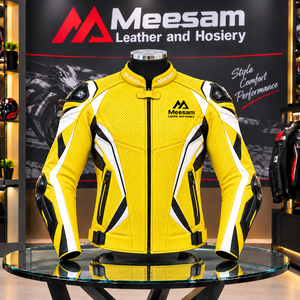 เสื้อแจ็คเก็ตหนังลายพรางสำหรับผู้ชาย แจ็คเก็ตขี่มอเตอร์ไซค์กันลม แขนยาว เสื้อคลุมสำหรับนักขี่มอเตอร์ไซค์ แจ็คเก็ตหนังวัวคุณภาพพรีเมียม - Product Image 3