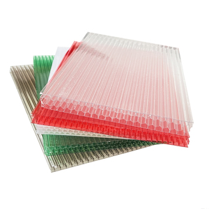 Panneau de décoration en polycarbonate transparent pour éclairage, feuille plastique double paroi pour délimitation - Product Image 4