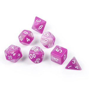 Factory Direct Multi-Sided Cube Polyhedral <b>Dice</b> Resin Right Angle Running Suit for Irregular Multicolor Printing Table Games - Product Image 5