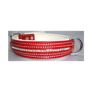 100% collier de chien sur mesure en cuir véritable motif Animal à la mode excellente qualité avec des rivets faits à la main prix compétitif - Product Image 1