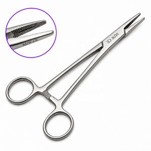 Porte-aiguille chirurgical MJW Mayo Hegar 14 cm (5,5 pouces) en acier inoxydable, instrument de suture chirurgical certifié CE ISO13485, outils OEM - Product Image 3