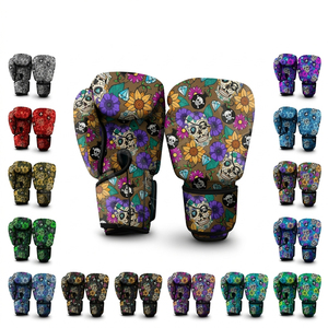 Guantes de Boxeo de Piel Sintética PU para Entrenamiento, Sparring, MMA, Kickboxing, Absorción de Impactos, Unisex, Profesionales, OEM - Product Image 1