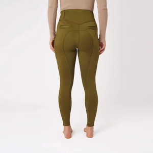 Pantalons d'équitation pour femmes, collants d'équitation respirants, extensibles, avec grip en silicone sur les genoux, confortables, pantalons d'équitation - Product Image 3