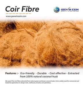 Balle de fibres de coco brun doré de qualité supérieure pour l'exportation - Product Image 6