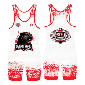 ชุดนักมวยปล้ำแบบสั่งทำ ลวดลายออกแบบล่าสุด ชุดกีฬาซับลิเมชั่น ชุดยกน้ำหนัก ชุดนักมวยปล้ำชายและหญิง - Product Image 1