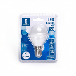 Bombilla LED A5 G45 de 9W E14 de bajo consumo para reacondicionamiento/actualización con temperatura de color de 6400K, nueva condición - Product Image 2