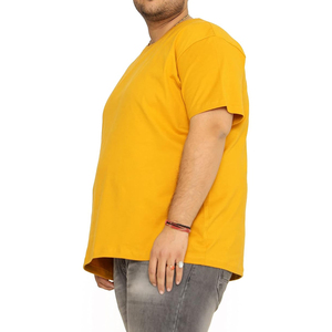 Nouveau T-shirt Homme Grande Taille 100% Coton 300 g/m² Couleur Unie Personnalisable Vente en Gros Service OEM 2026 - Product Image 5
