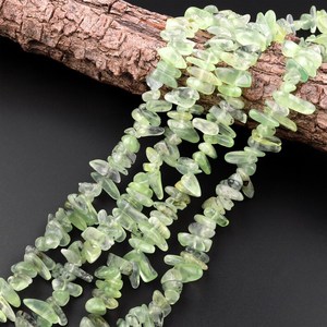 Cuentas Redondas de Prehnita Natural Verde, Hilo de 15.5 Pulgadas, Piedras Sueltas para Joyería, Certificado IGI, Proveedor Mayorista - Product Image 3