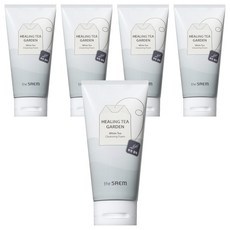 Espuma Limpiadora Facial The Saem Healing Tea Garden White Tea 150ml 5 Unidades con Descuento - Product Image 1