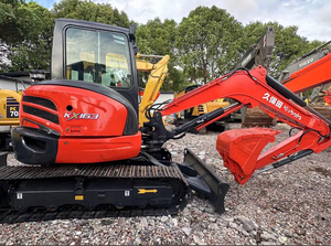 รถขุดขนาดเล็กคุณภาพสูง Kubota KX163 ได้รับการรับรองมาตรฐาน CE พร้อมอุปกรณ์เสริมเบรกเกอร์ อ๊อกเกอร์ และทัมบ์ มีสินค้าในสต็อกพร้อมขาย - Product Image 2