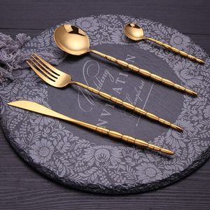 Juego de utensilios de comedor modernos hechos a mano, accesorios de comedor duraderos de acero inoxidable para reuniones festivas, presentaciones elegantes en la mesa - Product Image 5